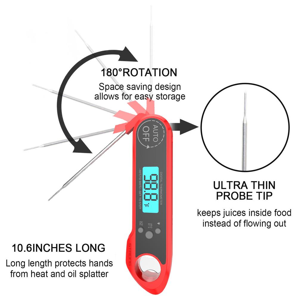 Digital Kitchen Thermometer for Food